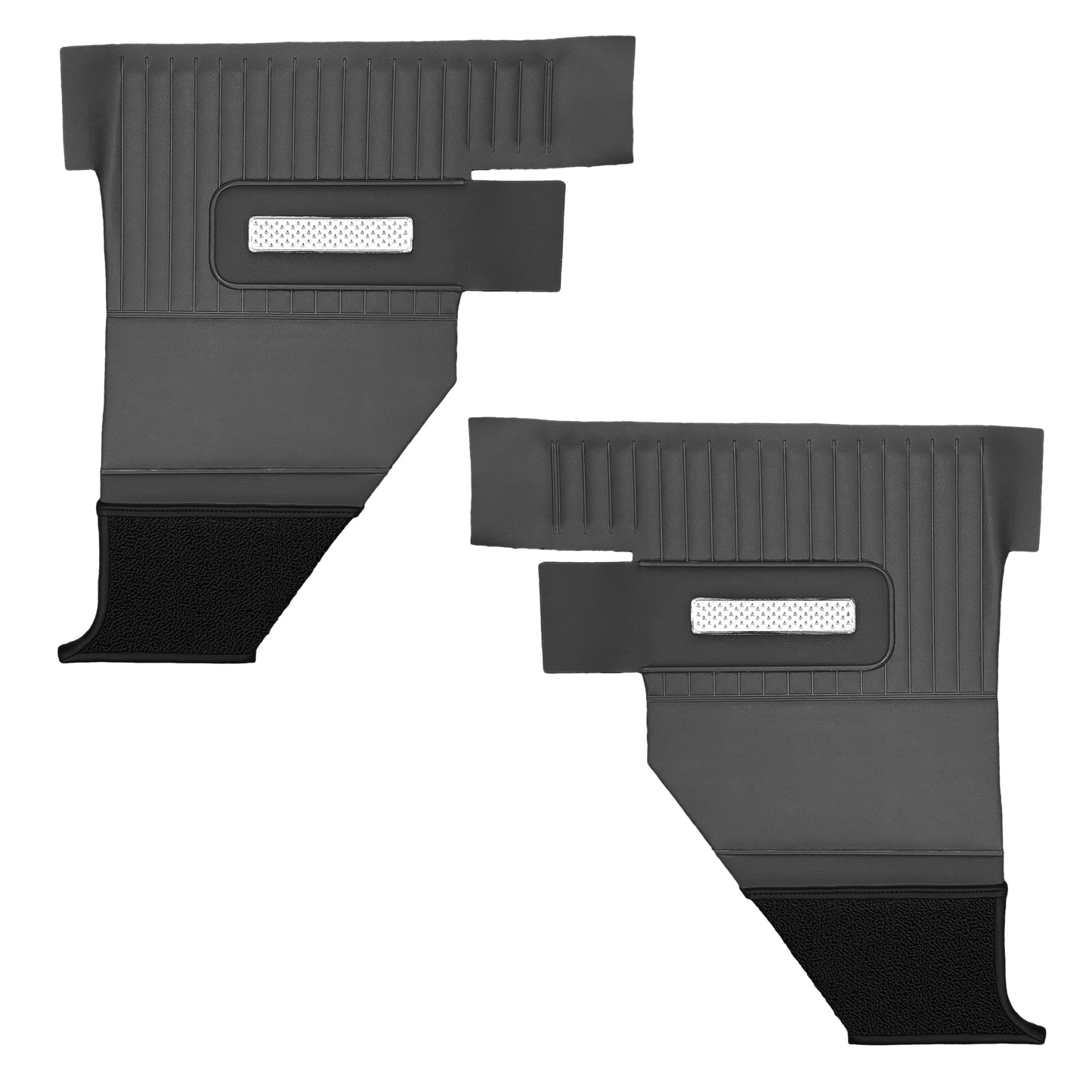 64 POLARA 500 CONVERTIBLE REAR PANELS - BLACK
