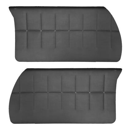 64-65 DODGE/PLYMOUTH SUPER STOCK FRONT DOOR PANELS (PRE-ASSEMBLED) - BLACK