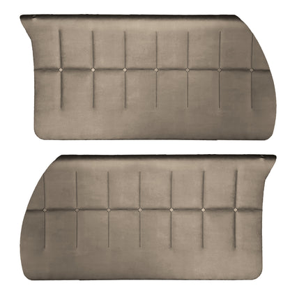 64-65 DODGE/PLYMOUTH SUPER STOCK FRONT DOOR PANELS (PRE-ASSEMBLED) - FAWN TAN