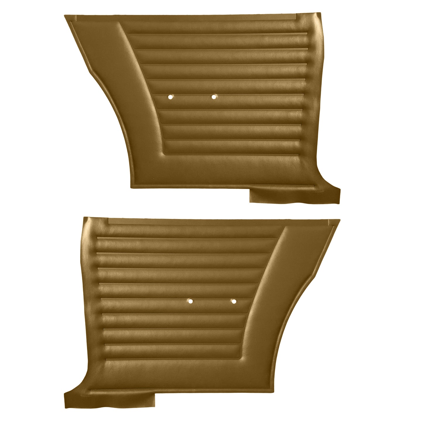 64 GTO/LEMANS HARDTOP REAR PANELS - SADDLE