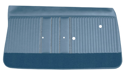 64 CUTLASS/442 FRONT DOOR PANELS - BLUE