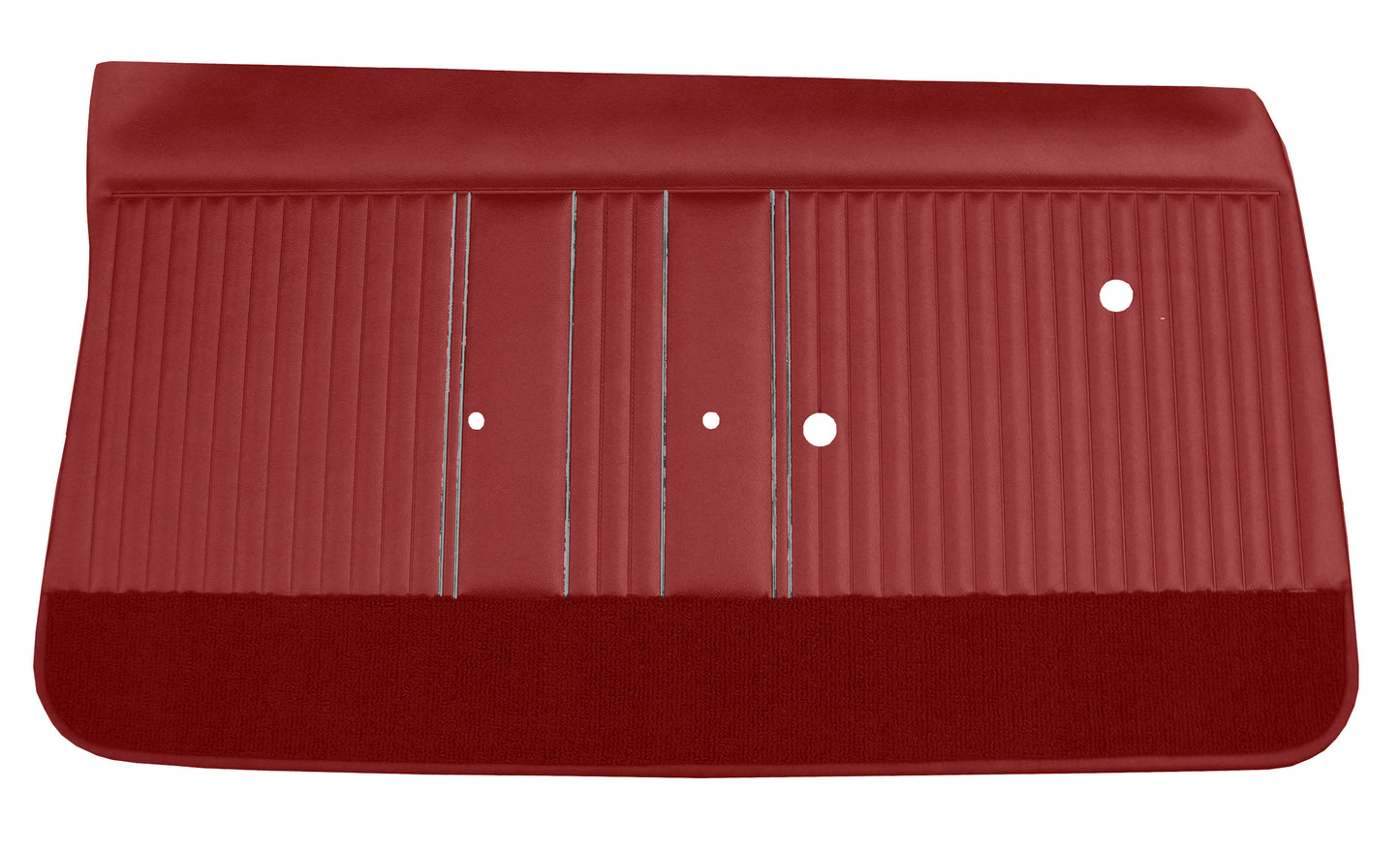 64 CUTLASS/442 FRONT DOOR PANELS - RED