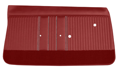 64 CUTLASS/442 FRONT DOOR PANELS - RED