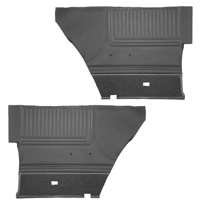 65 SPORT FURY HARDTOP REAR PANELS - BLACK