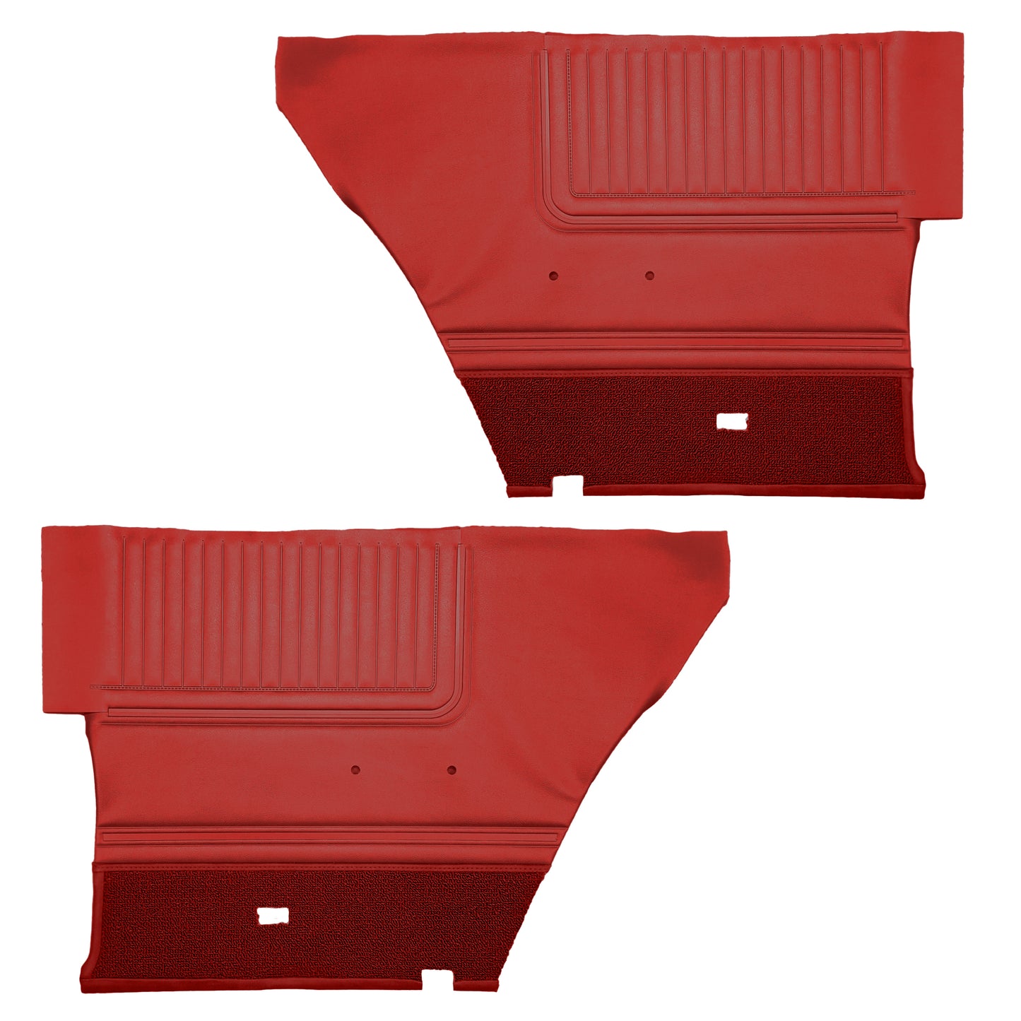65 SPORT FURY HARDTOP REAR PANELS - RED