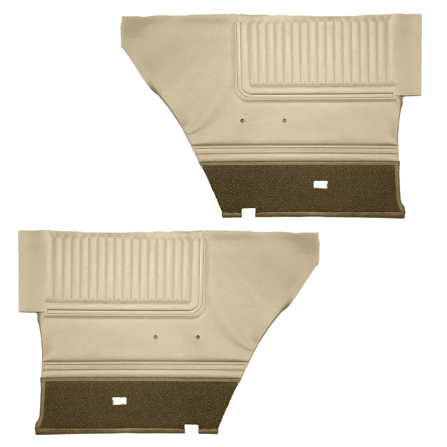 65 SPORT FURY HARDTOP REAR PANELS - GOLD