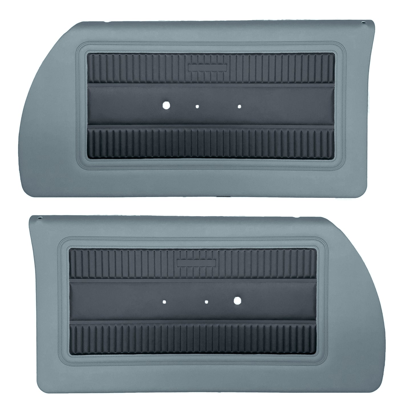65 SATELLITE FRONT DOOR PANELS (PRE-ASSEMBLED) - DARK BLUE/LIGHT BLUE