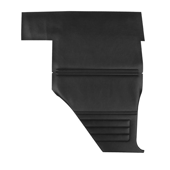 65 BELVEDERE II CONVERTIBLE REAR PANELS - BLACK