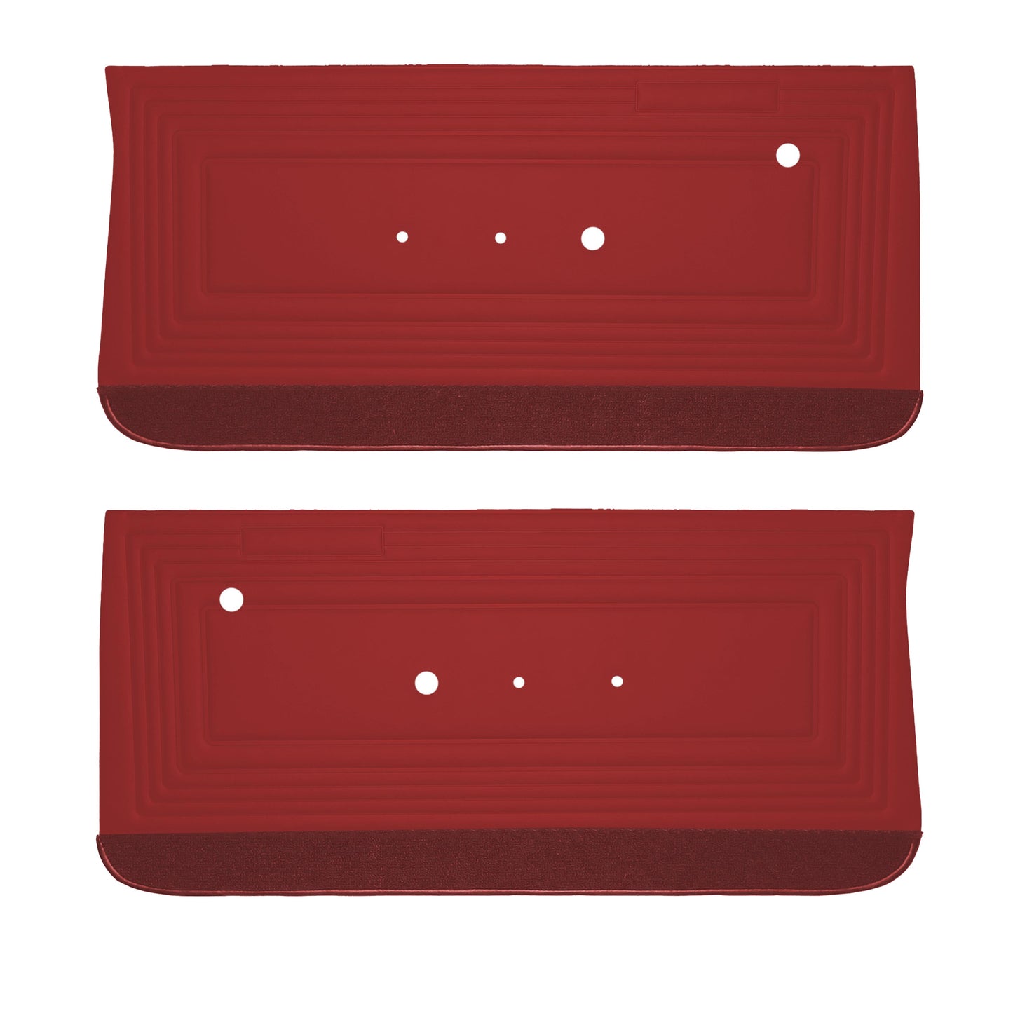65 BEAUMONT FRONT DOOR PANELS - RED
