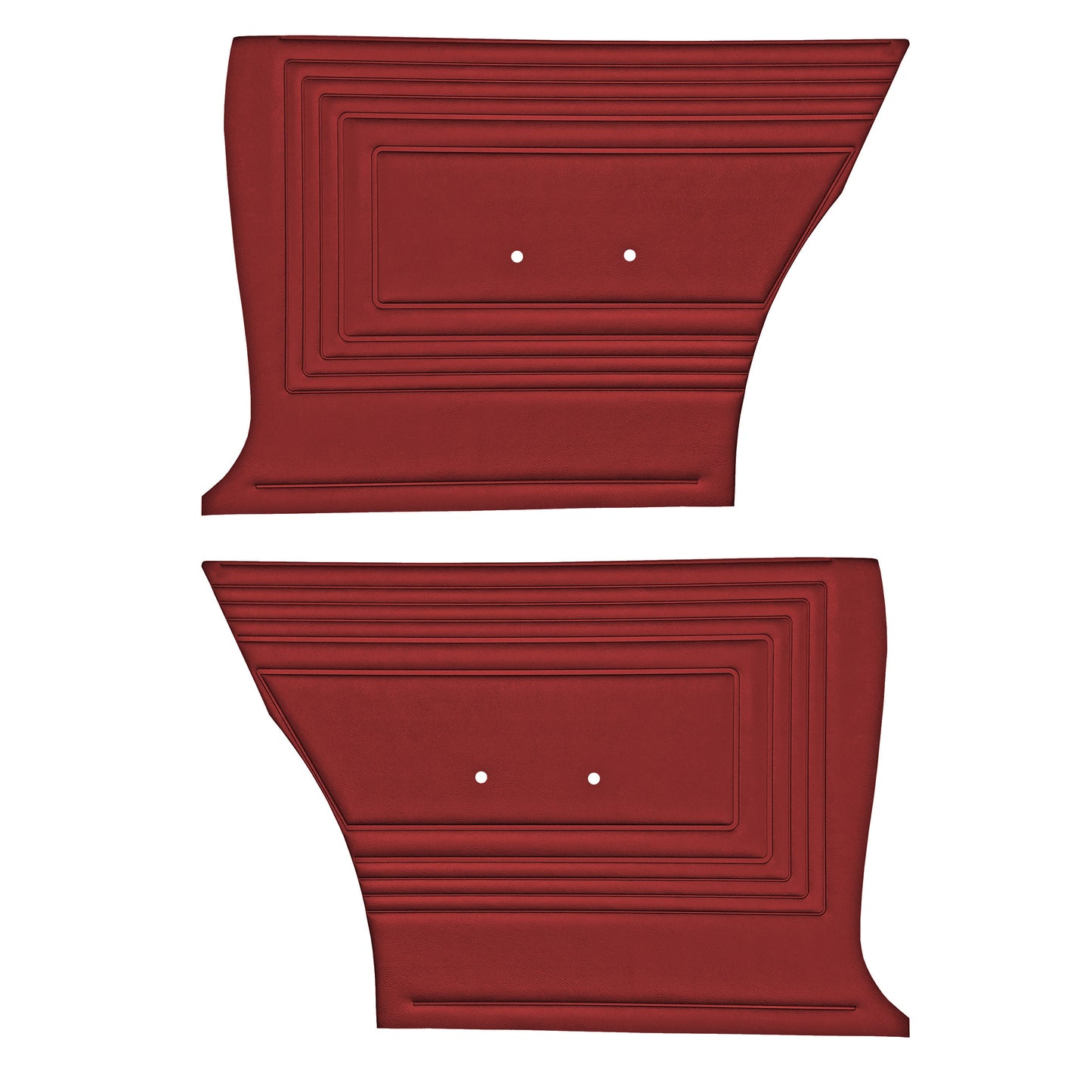 65 BEAUMONT HARDTOP REAR PANELS - RED