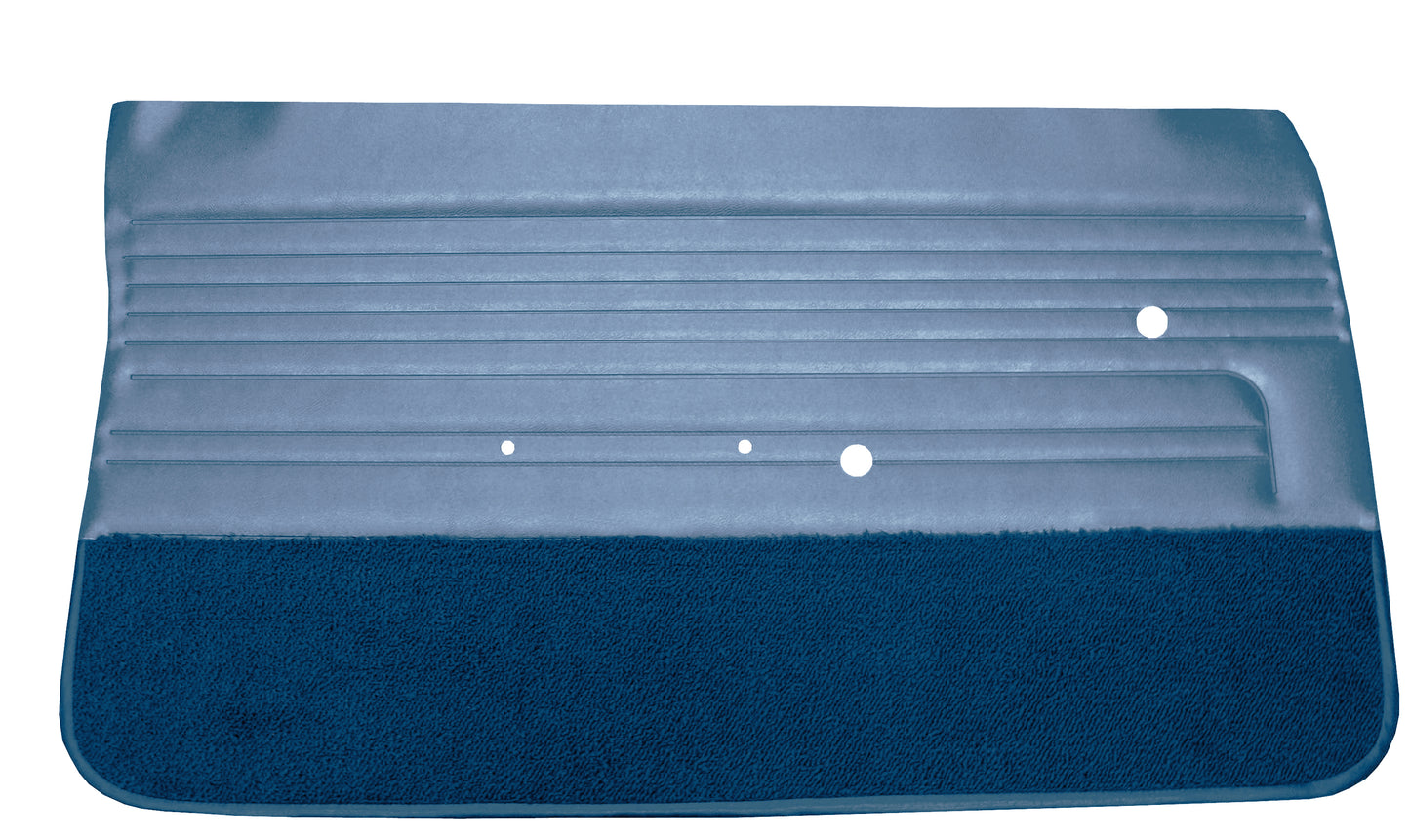 65 CUTLASS/442 FRONT DOOR PANELS - BLUE