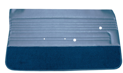 65 CUTLASS/442 FRONT DOOR PANELS - BLUE
