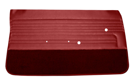 65 CUTLASS/442 FRONT DOOR PANELS - RED
