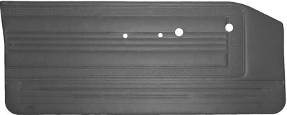 66 BARRACUDA FRONT DOOR PANELS - BLACK