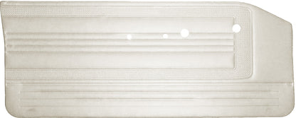 66 BARRACUDA FRONT DOOR PANELS - PEARL WHITE