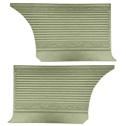 66 SATELLITE HARDTOP REAR PANELS - CITRON