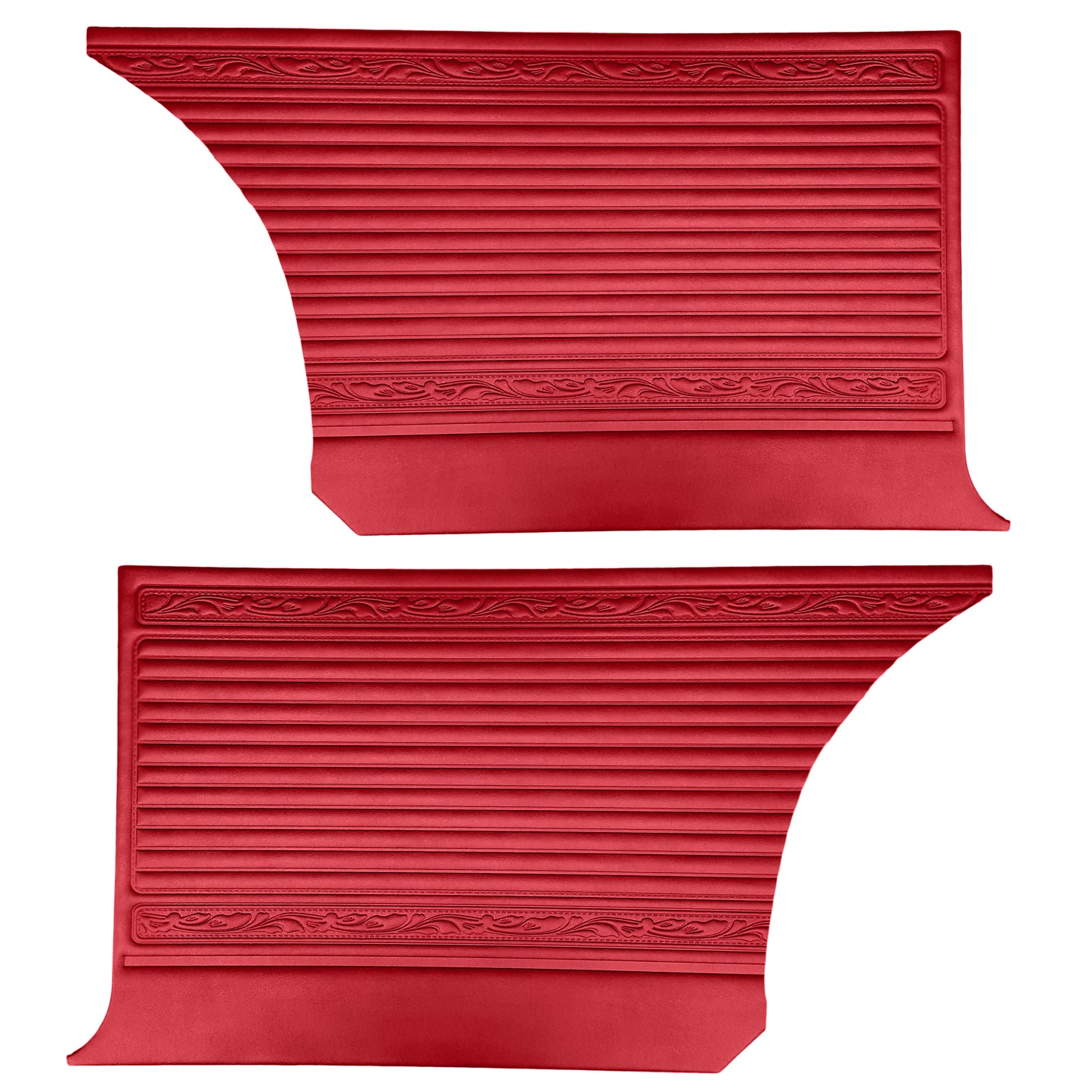 66 SATELLITE HARDTOP REAR PANELS - RED
