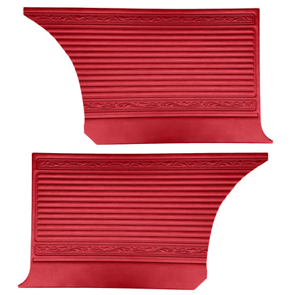 66 SATELLITE HARDTOP REAR PANELS - RED