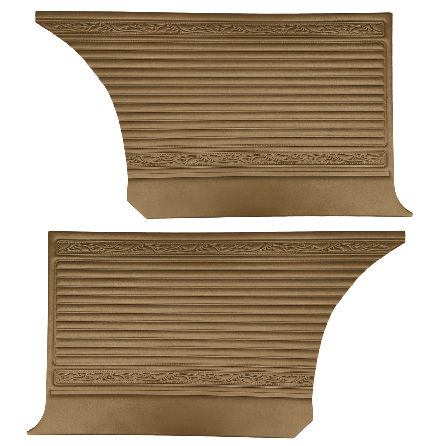66 SATELLITE HARDTOP REAR PANELS - GOLD