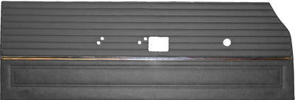 66 CORONET 440 FRONT DOOR PANELS - BLACK
