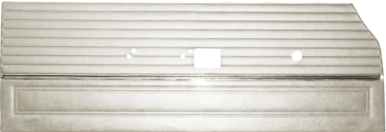 66 CORONET 440 FRONT DOOR PANELS - PEARL WHITE