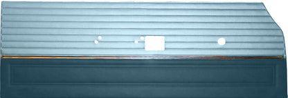 66 CORONET 440 FRONT DOOR PANELS - LIGHT BLUE/NAVY