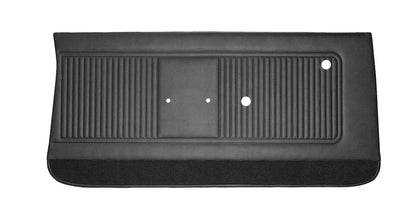 66 GTO/LEMANS FRONT DOOR PANELS - BLACK