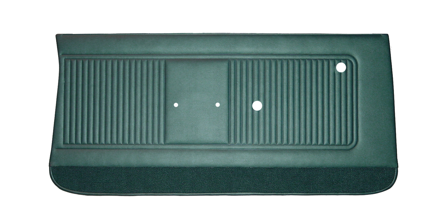 66 GTO/LEMANS FRONT DOOR PANELS - AQUA