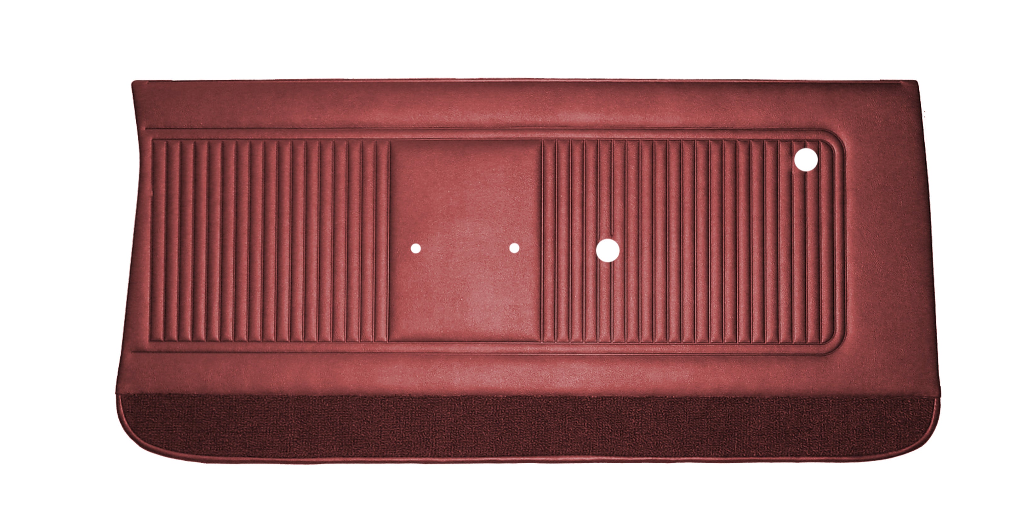 MENEオーダーページ 66 Gto/Lemans Front Door Panel - Metallic Red - Legendary Auto