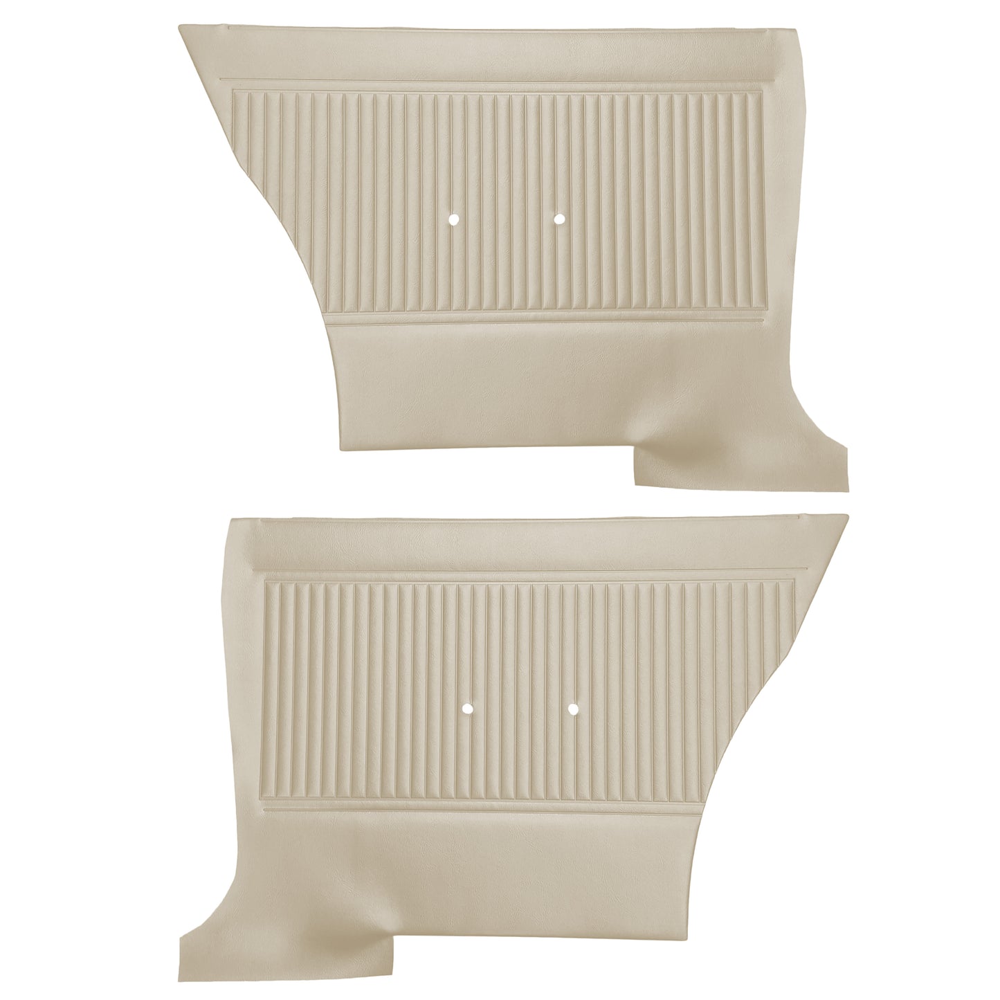 66 GTO/LEMANS HARDTOP REAR PANELS - PARCHMENT
