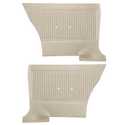 66 GTO/LEMANS HARDTOP REAR PANELS - PARCHMENT