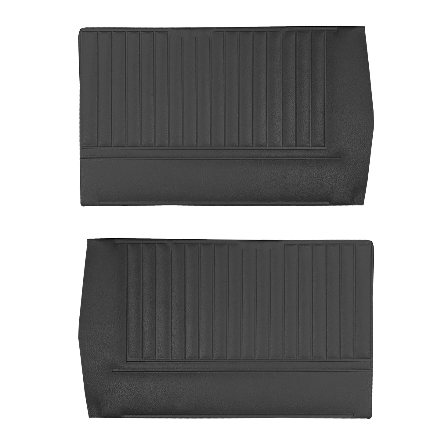 66 GTO/LEMANS CONVERTIBLE REAR PANELS - BLACK