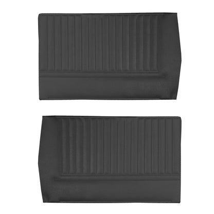 66 GTO/LEMANS CONVERTIBLE REAR PANELS - BLACK