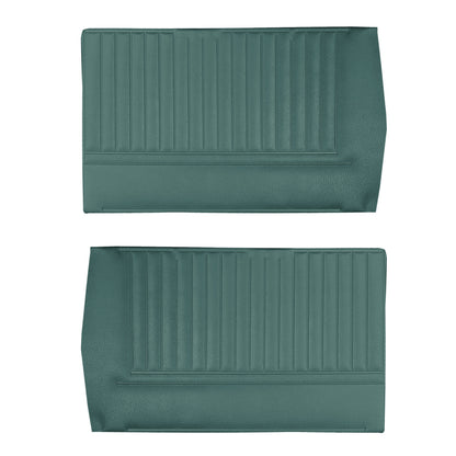 66 GTO/LEMANS CONVERTIBLE REAR PANELS - AQUA