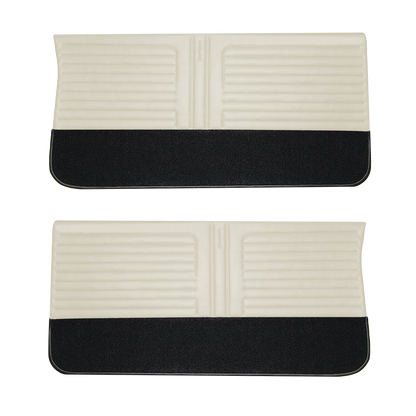 66 CUTLASS/442 "DELUXE" FRONT DOOR PANELS - PARCHMENT