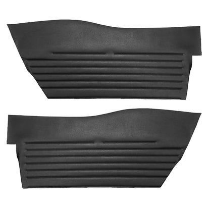 66 CUTLASS/442 "DELUXE" HOLIDAY COUPE REAR PANELS - BLACK