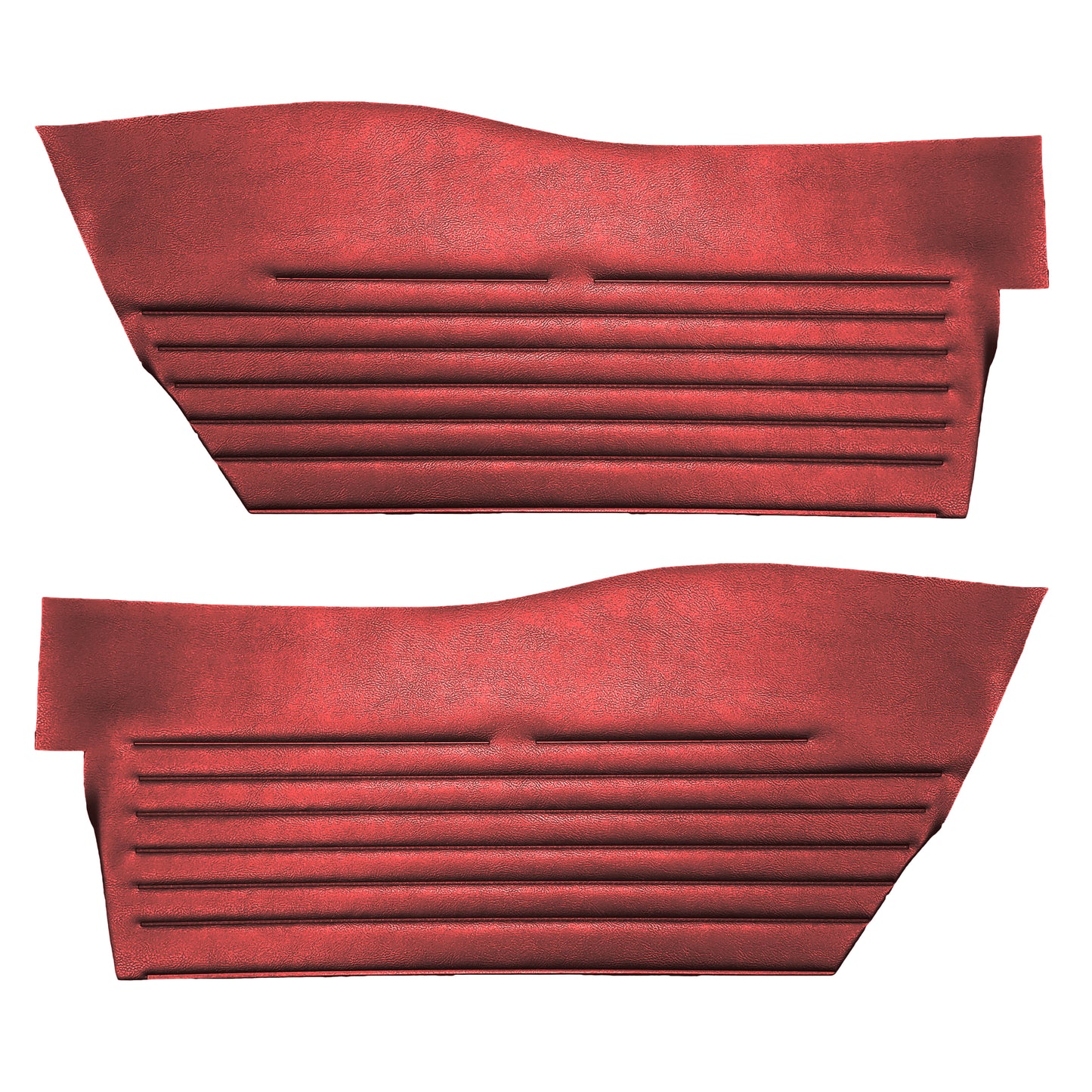 66 CUTLASS/442 "DELUXE" HOLIDAY COUPE REAR PANELS - RED
