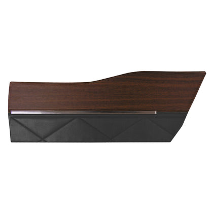 66 F-85/CUTLASS/442 "STANDARD" SPORT COUPE REAR PANELS - BLACK