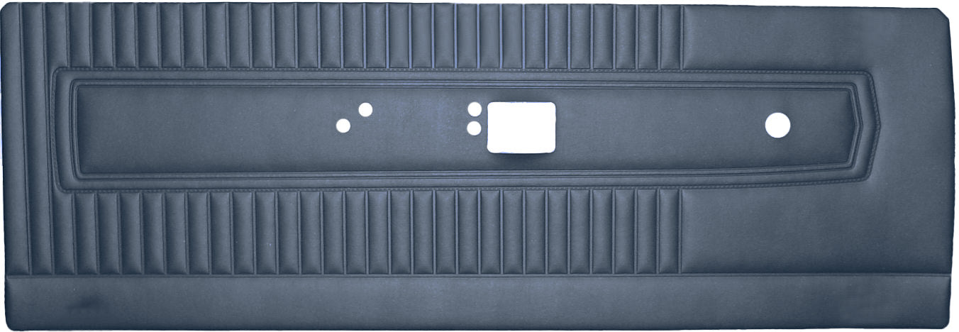 67 BARRACUDA FRONT DOOR PANELS - NAVY