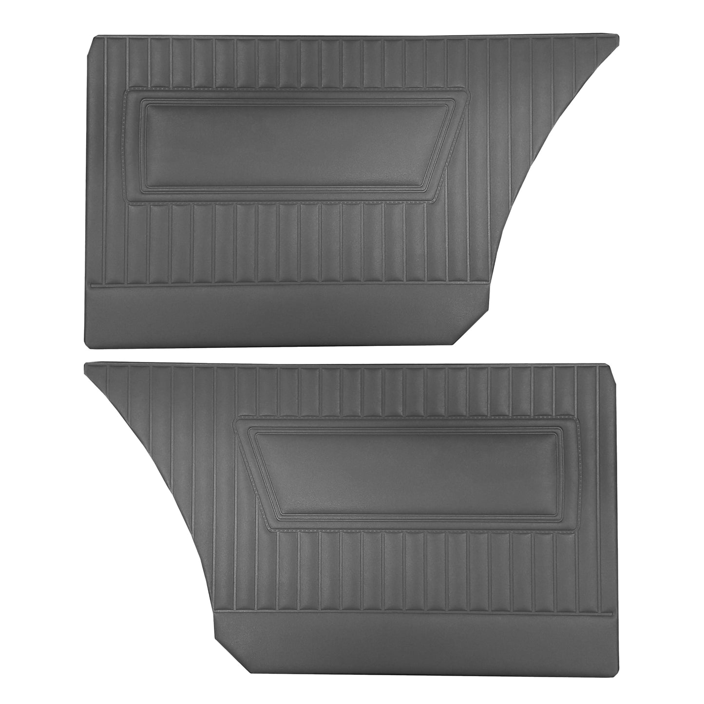 67 BARRACUDA HARDTOP REAR PANELS - BLACK