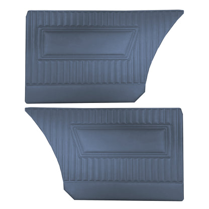 67 BARRACUDA HARDTOP REAR PANELS - NAVY