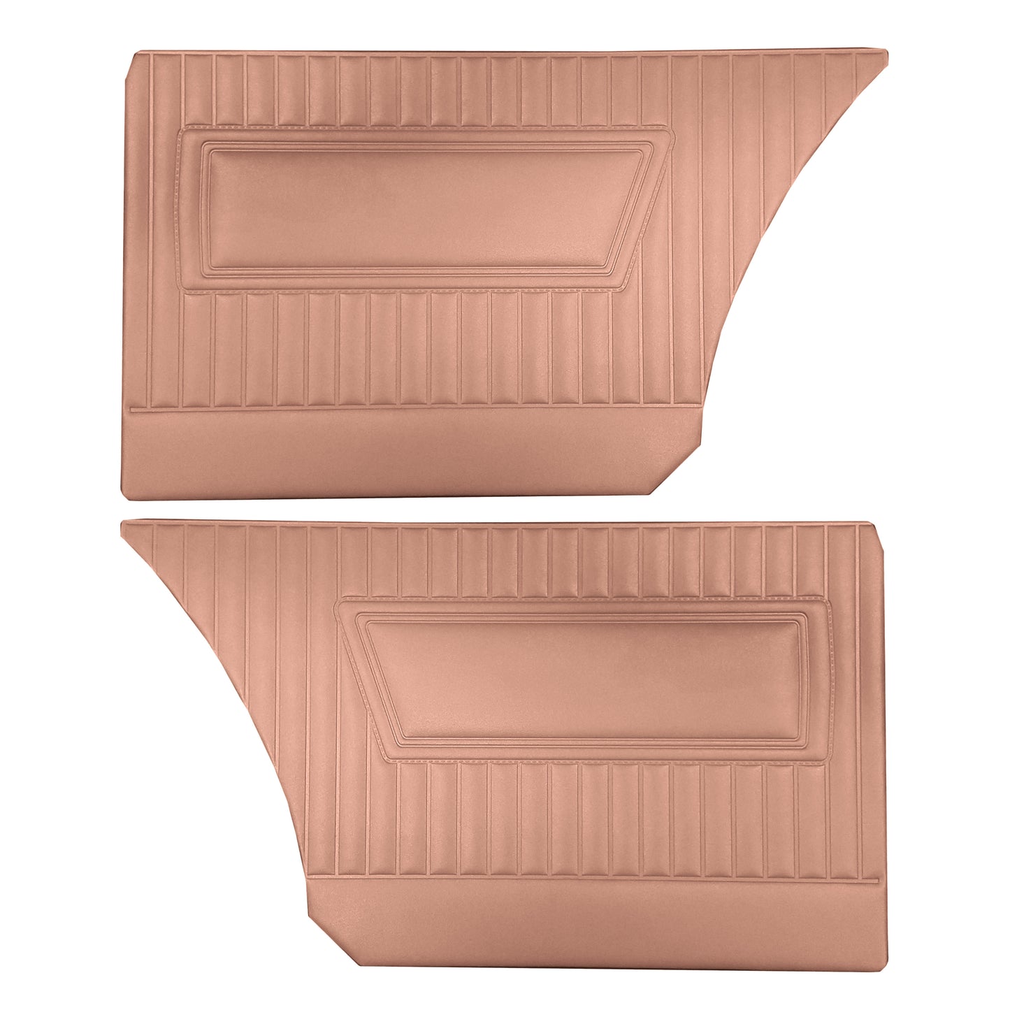 67 BARRACUDA HARDTOP REAR PANELS - COPPER