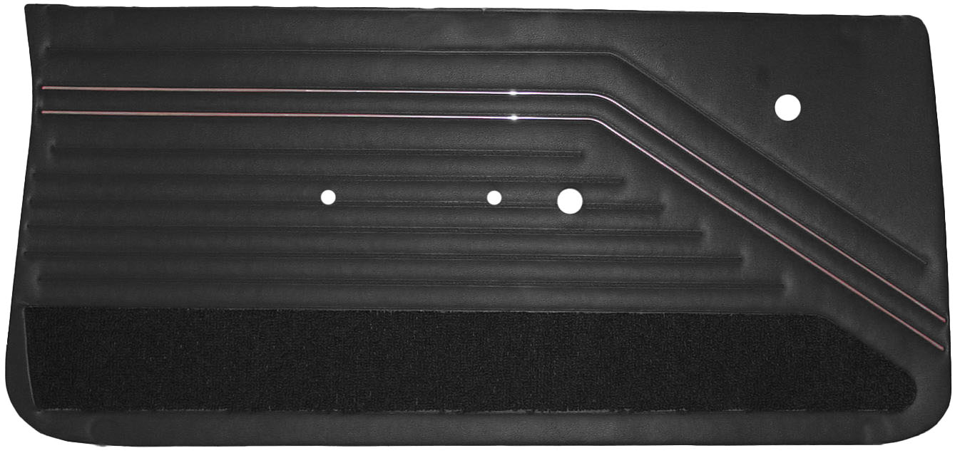 67 SKYLARK/GS FRONT DOOR PANELS - BLACK