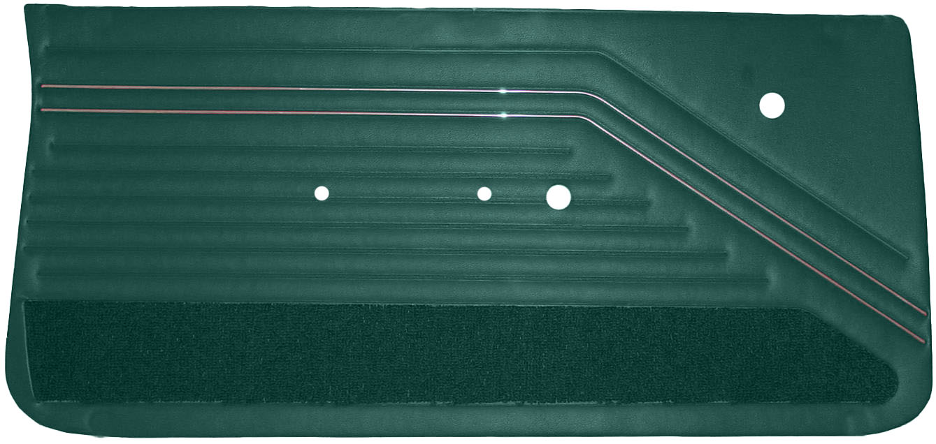 67 SKYLARK/GS FRONT DOOR PANELS - TURQUOISE