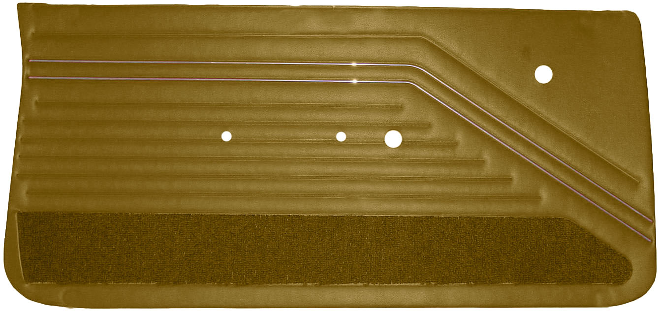 67 SKYLARK/GS FRONT DOOR PANELS - SRM SADDLE