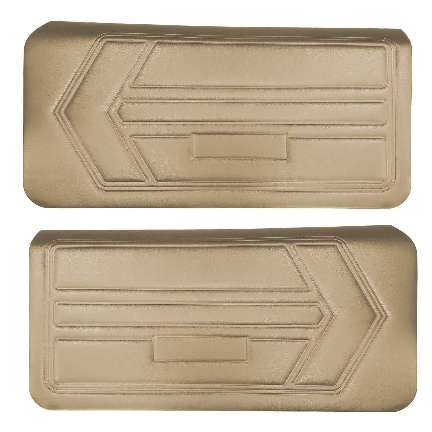68 JAVELIN FRONT DOOR PANELS (PRE-ASSEMBLED) - TAN