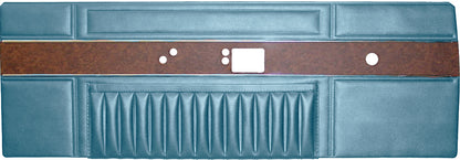 68 BARRACUDA "DELUXE" FRONT DOOR PANELS - BLUE