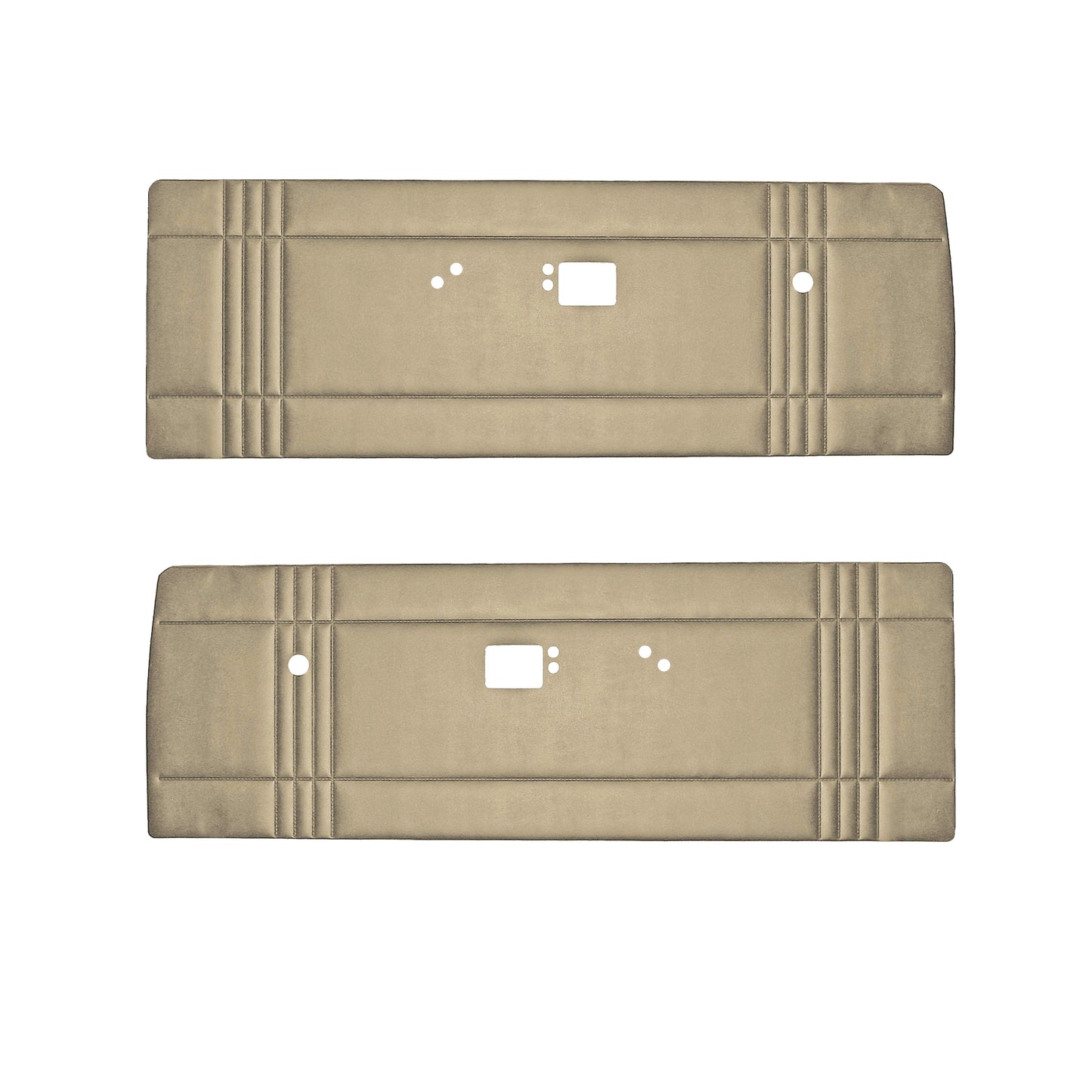 1968 DODGE DART 270 BENCH FRONT PANELS - LIGHT METALLIC FAWN