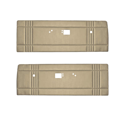 1968 DODGE DART 270 BENCH FRONT PANELS - LIGHT METALLIC FAWN