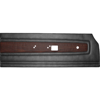 68 SPORT SATELLITE/GTX FRONT DOOR PANELS - BLACK